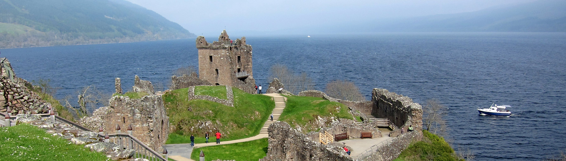 Urquhart Castle on Loch Ness