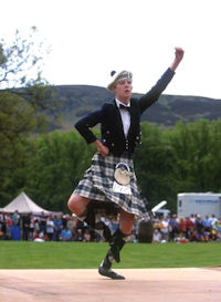 Highland dancer