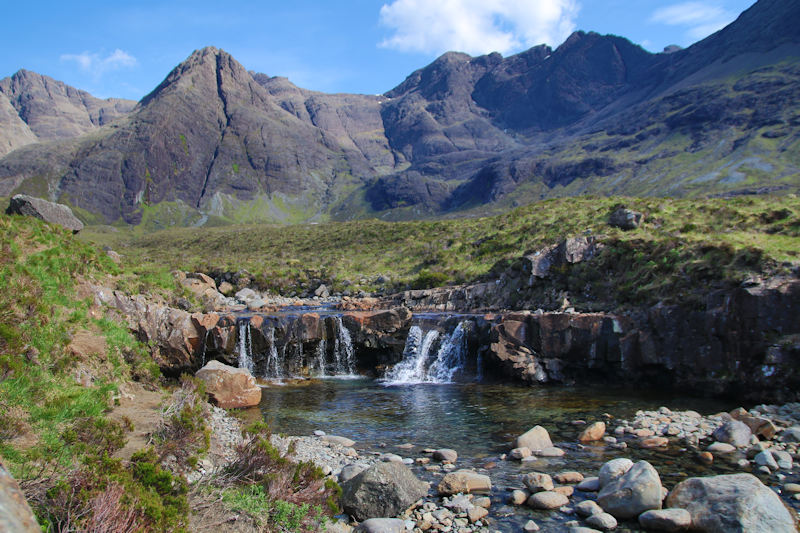 Fairy pools, Isle of Skye